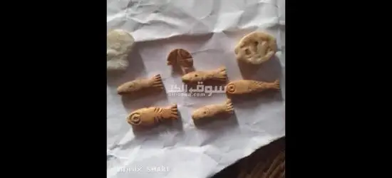 عقيق ع شكل سمكه