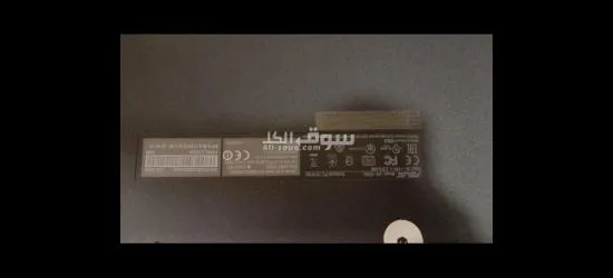 لابتوب لون اسود رمادي